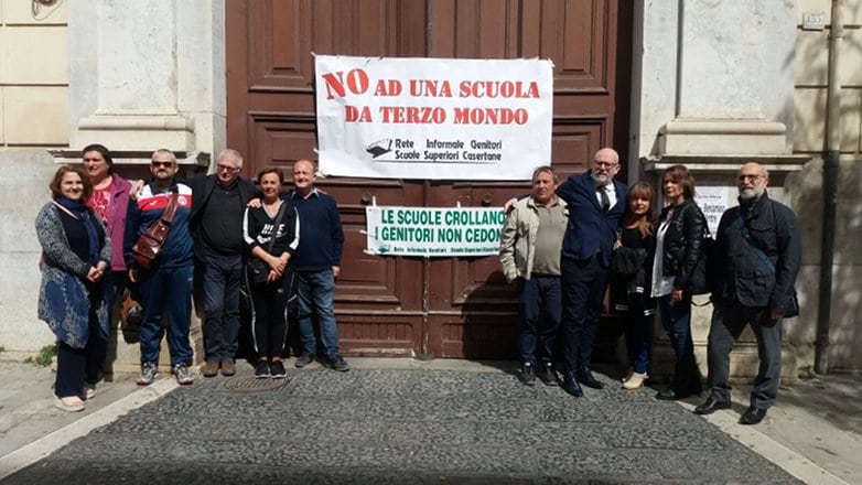 Disastro Provincia di Caserta il 19 Aprile le scuole rischiano la chiusura