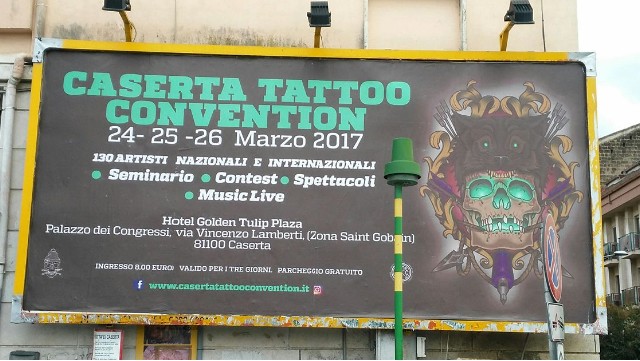 Caserta Tattoo Convention presso il Golden Tulip