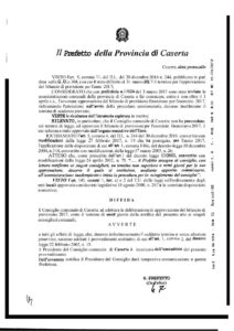 Bilanci preventivi non approvati Il Prefetto diffida 70 Comuni tra cui Caserta