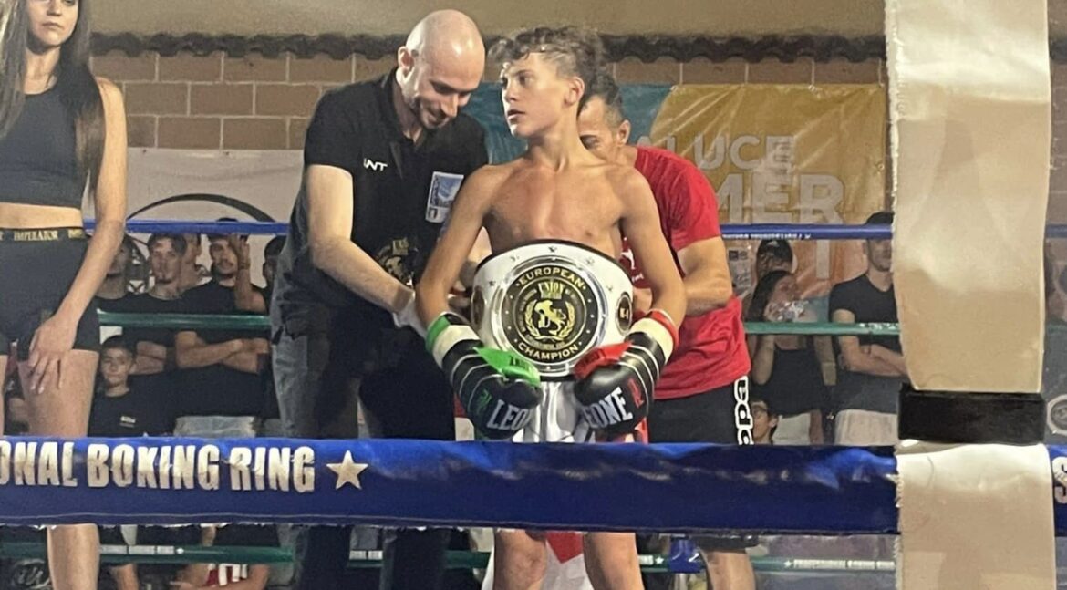 Summer Fest Casaluce 2022, Giuseppe Torrombacco è campione europeo di kick boxing K-1