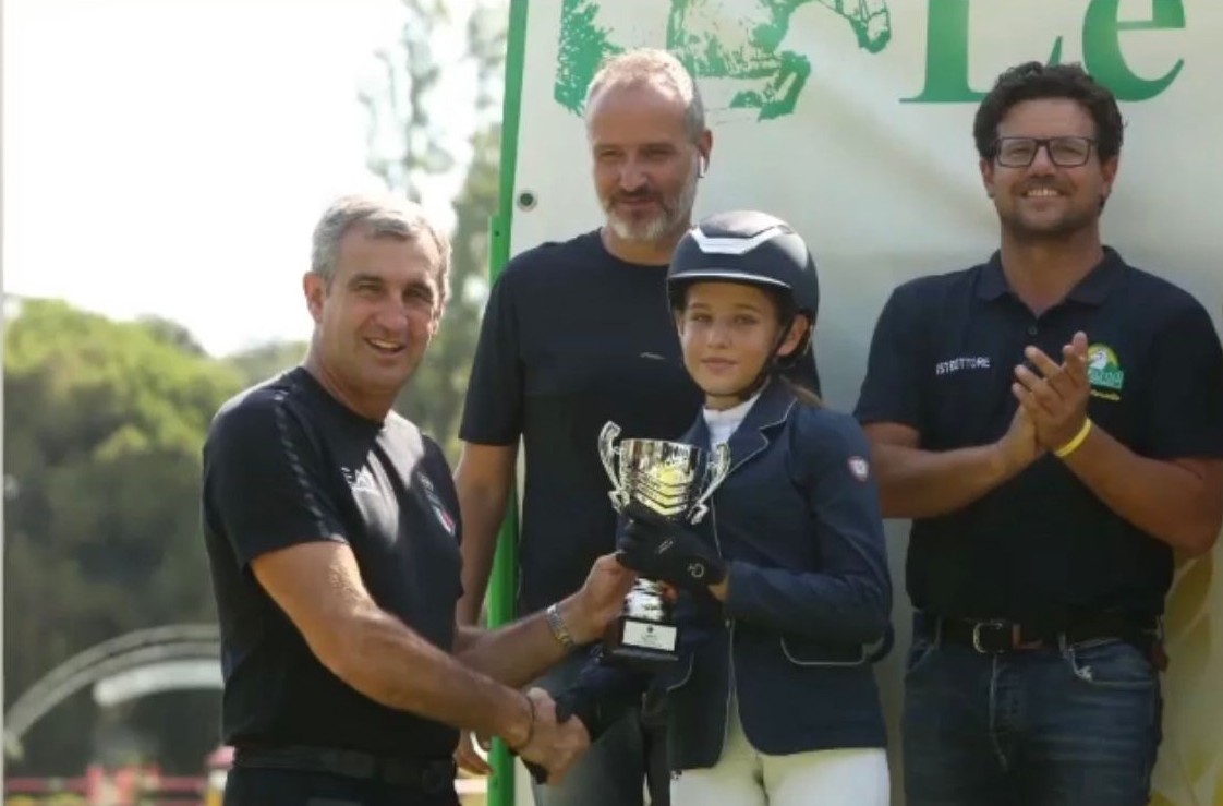 Caserta sul podio nel campionato italiano di salto ad ostacoli.