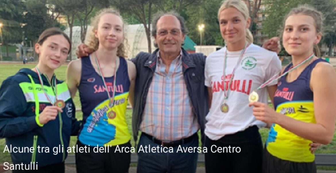 Atletica, doppia finale nazionale per il Centro Santulli Aversa