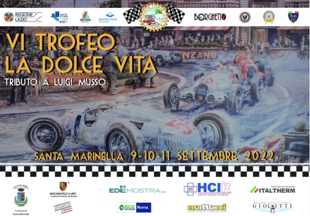 VI TROFEO D’AUTO D’EPOCA “LA DOLCE VITA”: ECCO I VINCITORI