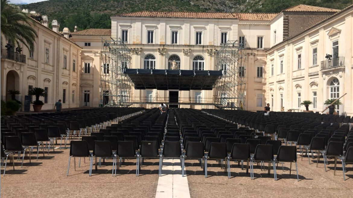 La trasmissione Agora’ al Belvedere di San Leucio