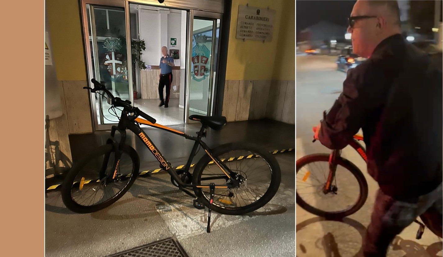 Rubano bici elettrica, il broker Sforza li insegue e li fa arrestare