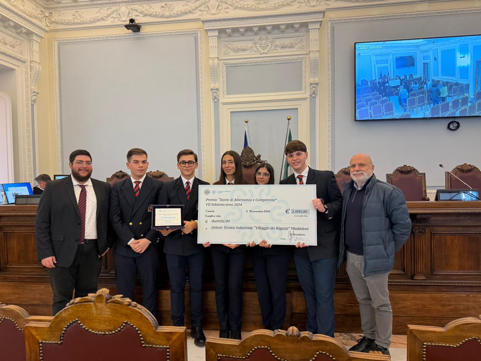 Premio “Storie di Alternanza e Competenze”: l’istituto Tecnico “Villaggio dei Ragazzi” sul podio.